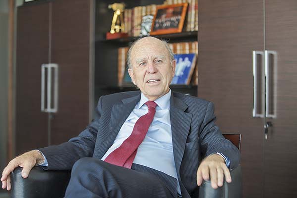 <p>Jorge Carey jugó un rol clave en el desarrollo de la estrategia de la forestal. Foto: Rodolfo Jara</p>