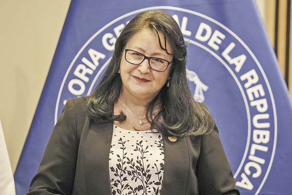 <p>Dorothy Pérez, contralora general de la República. Foto: Aton</p>