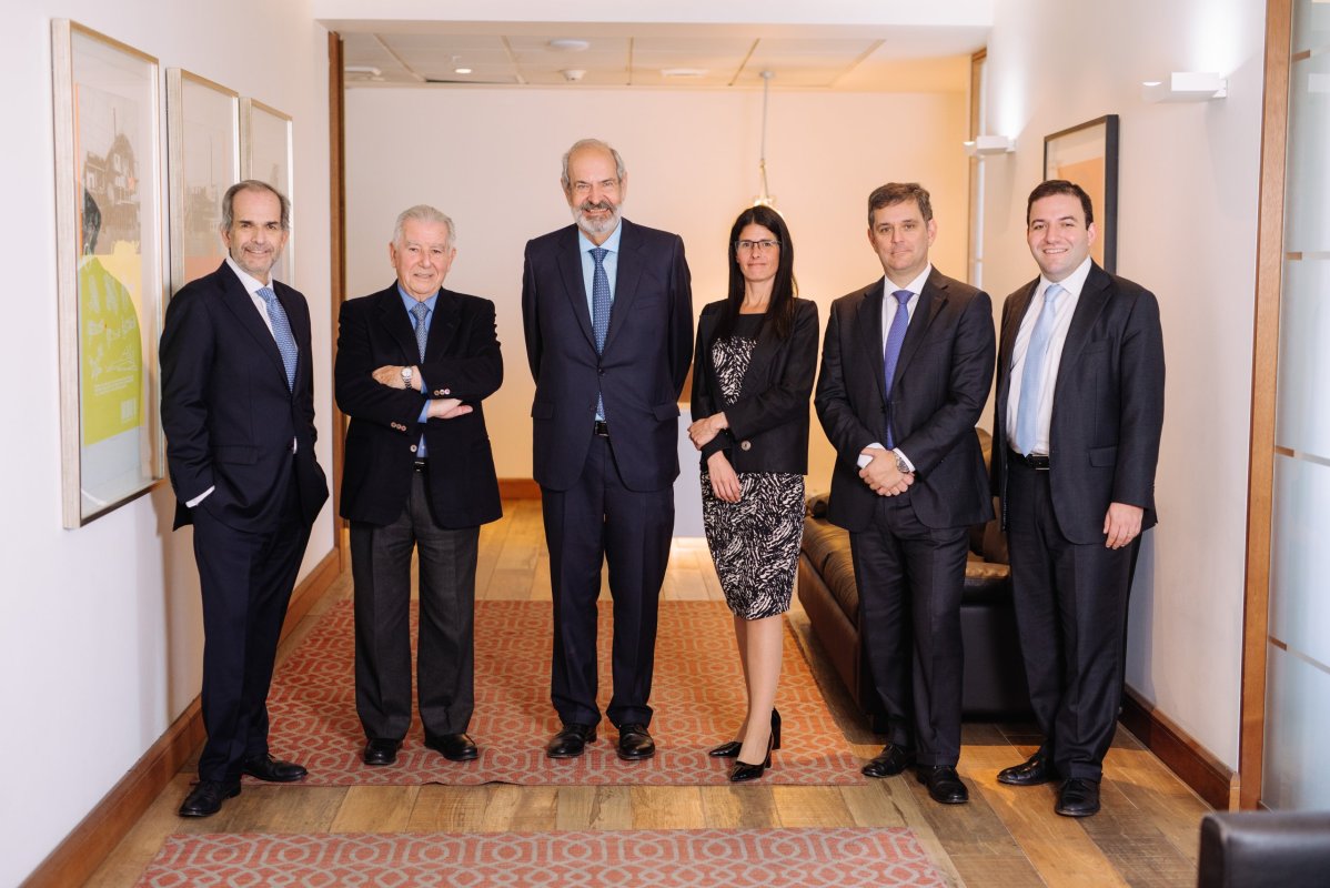 <p>Aníbal Rodríguez, Guillermo Mackenna, Carlos Cruzat, Magdalena Krauss, Gonzalo Mondaca y Carlos Cornejo.</p>