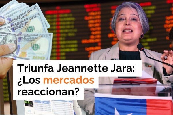 <p>Te lo explico en DF | ¿Cómo reaccionan los mercados al triunfo de Jeannette Jara?</p>