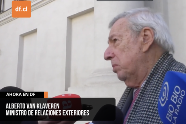 <p>Ahora en DF | Canciller van Klaveren y anuncio de aranceles de Trump: “No creemos que sea aplicable al caso nuestro”</p>