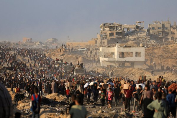 <p>El frustrado plan que realizó la consultora BCG para "relocalizar" a medio millón de palestinos de Gaza: un modelo incluía paquete a US$ 9 mil por persona</p>