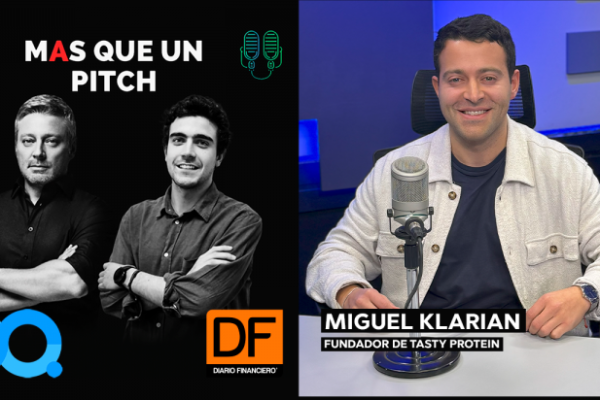 <p>🎙️ MAS que un Pitch | Fundador de Tasty Protein: “Queremos franquiciar la marca, pero manteniendo la calidad del producto”</p>