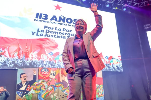 <p>Jeannette Jara, candidata presidencial por el Partido Comunista. Foto: ATON Chile</p>