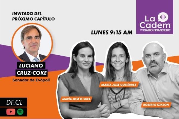 <p>🎙️ La Cadem en DF | Senador Luciano Cruz-Coke: el desempeño de Matthei y los ejes en los que se jugará la campaña presidencial</p>