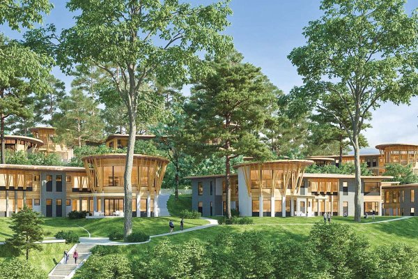<p>Filial de CMPC dedicada a construcción en madera desarrolla su primer proyecto a gran escala fuera de Chile</p>