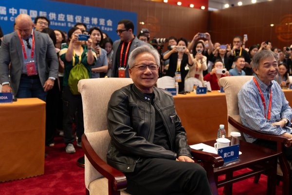 <p>El CEO de Nvidia Corp., Jensen Huang. Foto: Bloomberg</p>