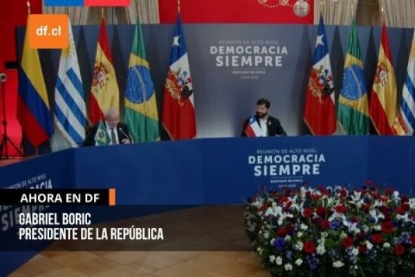 <p>Ahora en DF | Presidente Boric abre Cumbre del Progresismo: “Nunca es un mal momento para fortalecer la democracia”</p>