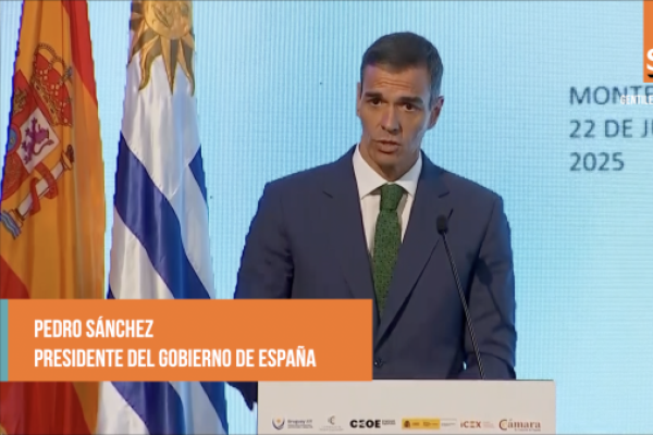 <p>Ahora en DF SUD | Presidente de España reivindica el acuerdo con Mercosur como la mejor respuesta frente a la guerra comercial de Trump</p>