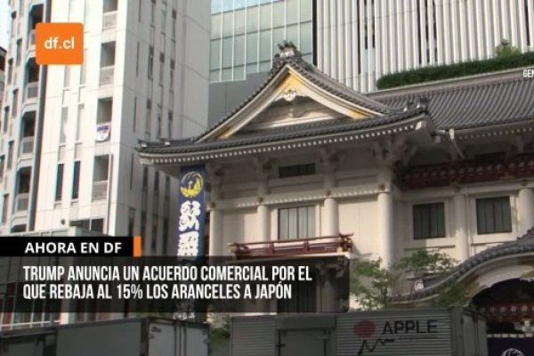 <p>Ahora en DF | Trump anuncia acuerdo comercial con Japón y rebaja arancel al 15%</p>