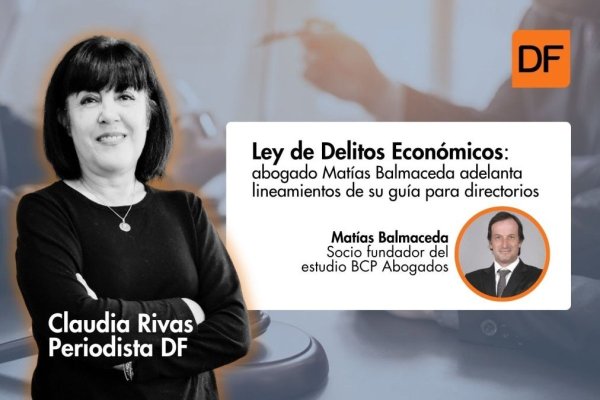 <p>Vereda Política de DF | Ley de Delitos Económicos: Matías Balmaceda adelanta lineamientos de su guía para directorios</p>
