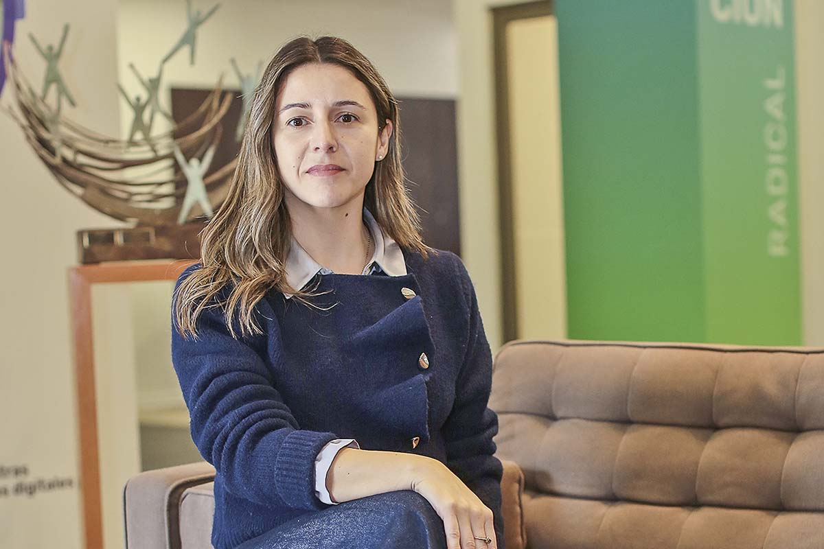 <p>Francisca Contreras, directora ejecutiva de startuplab.01. Foto: José Montenegro</p>