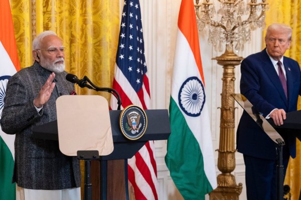 <p>Trump dice que India podría pagar un arancel de 20% a 25%, pero aún no es definitivo</p>