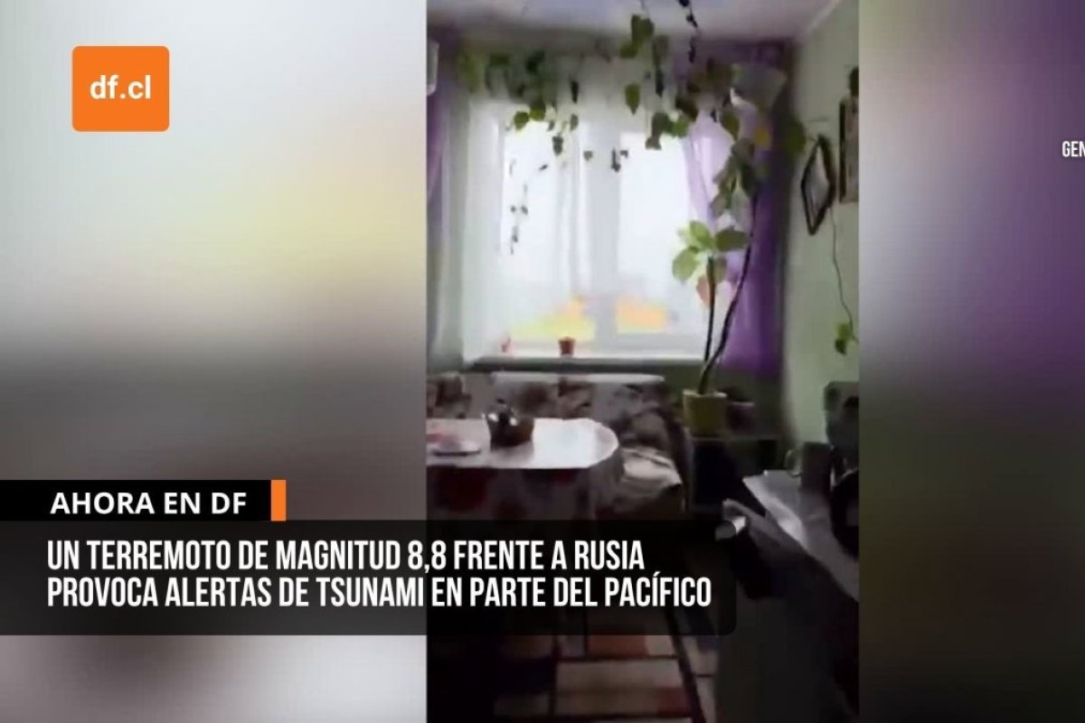 <p>Ahora en DF | Un terremoto de magnitud 8,8 frente a Rusia provoca alertas de tsunami en parte del Pacífico</p>