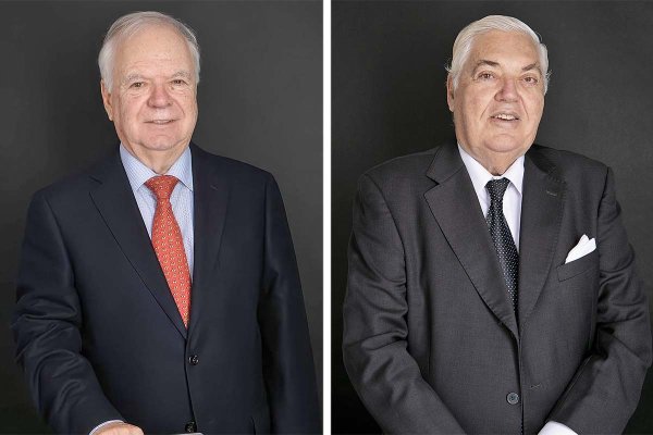 <p>De izq. a der.: Rafael Guilisasti y Alfonso Larraín.</p>