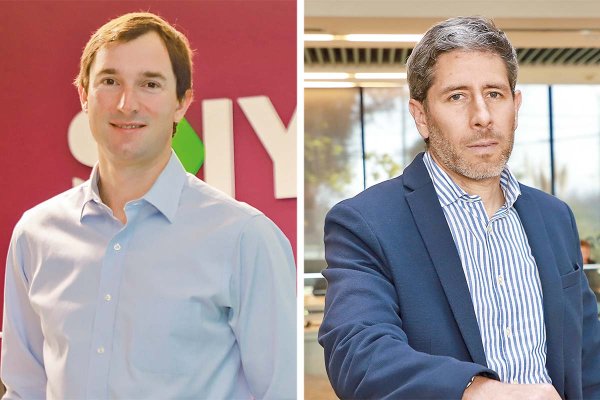 <p>José Ignacio Dougnac, ex CEO de SKY. Daniel Belaúnde, nuevo máximo ejecutivo de la firma. Fotos: Julio Castro</p>