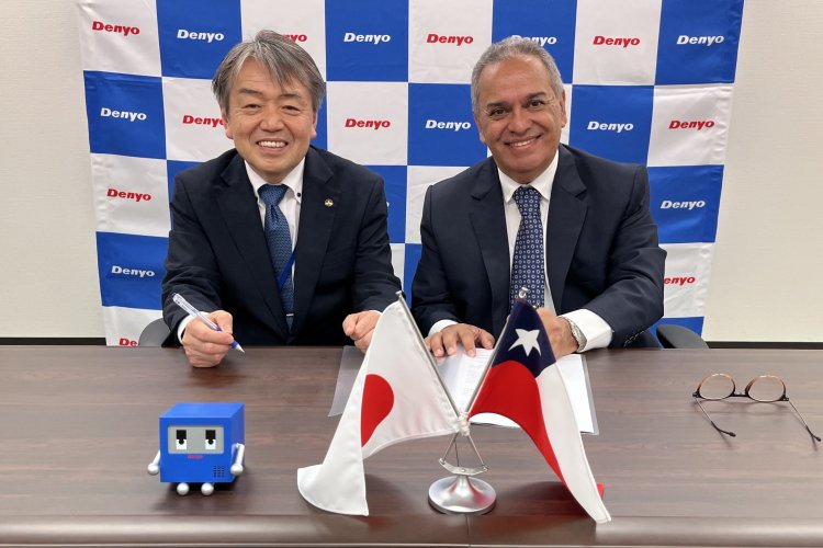 <p>Schwager y Denyo firman acuerdo que impulsa la transferencia tecnológica japonesa en Chile y Perú</p>