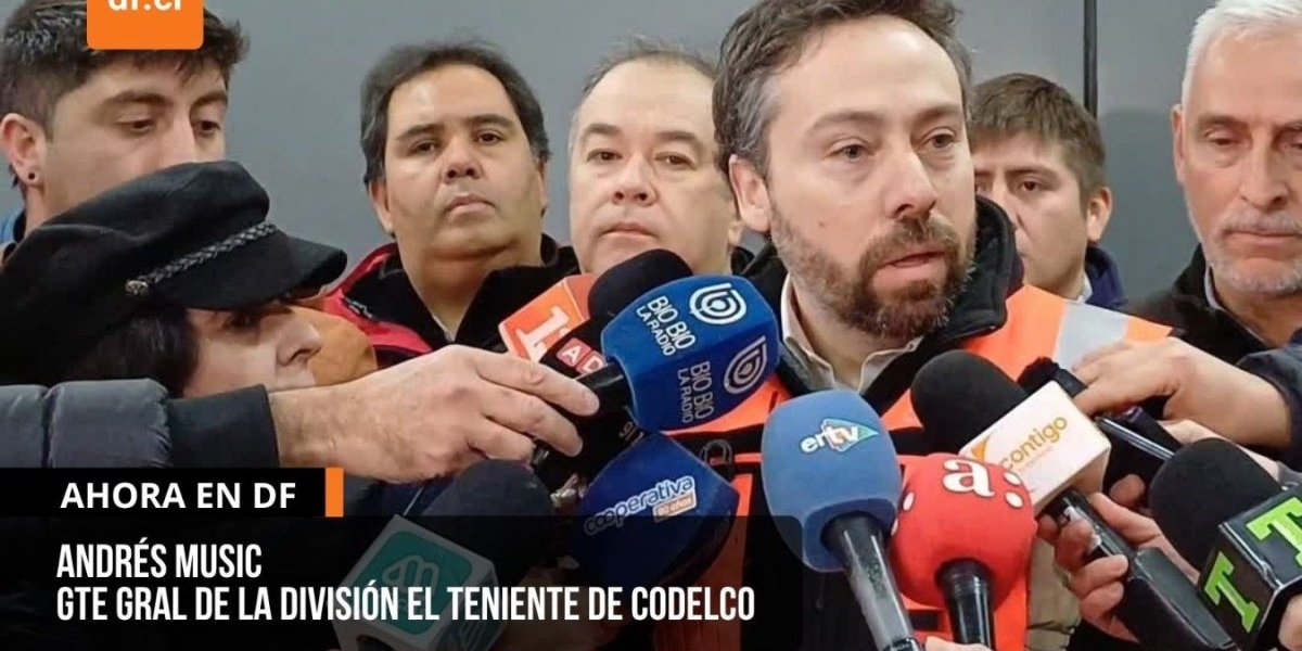 <p>Ahora en DF | Gerente general de El Teniente detalla labores de rescate a trabajadores desaparecidos: “Estas 48 horas son clave”</p>