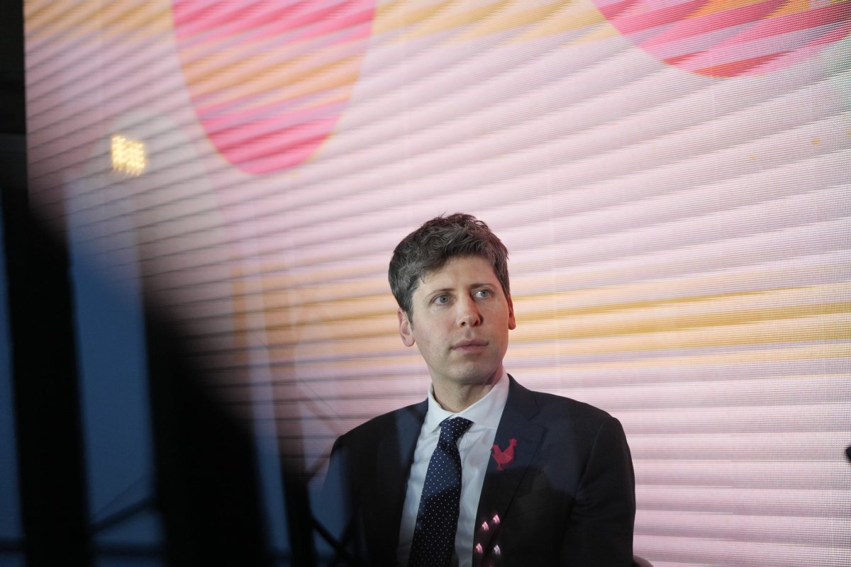 <p>Sam Altman, CEO de OpenAI. Foto: Bloomberg</p>