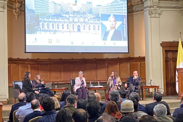 <p>Jara y su mensaje a los empresarios: "Si gano la elección, estén tranquilos, seguramente les va a ir bien, como siempre”</p>
