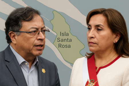 Petro reaviva conflicto limítrofe zanjado en 1929 y Perú responde: "No cederemos ni un milímetro" de la isla Santa Rosa