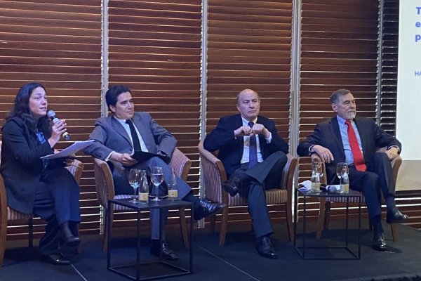 <p>Jefes económicos de Matthei, Jara y Kast contrastan propuestas sobre crecimiento, discrepan por impuestos y Escobar suma al debate reducir los ministerios</p>
