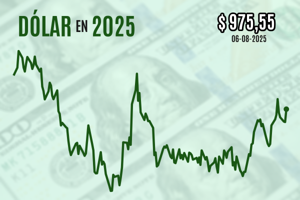 <p>Dólar termina con alza de casi $ 10 una sesión marcada por el anuncio de acumulación de reservas del Banco Central</p>