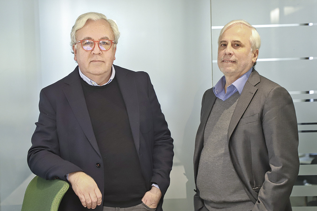 <p>Enrique Tenorio y Claudio Martínez, presidentes de las dos exasociaciones del sector Foto: Julio Castro</p>