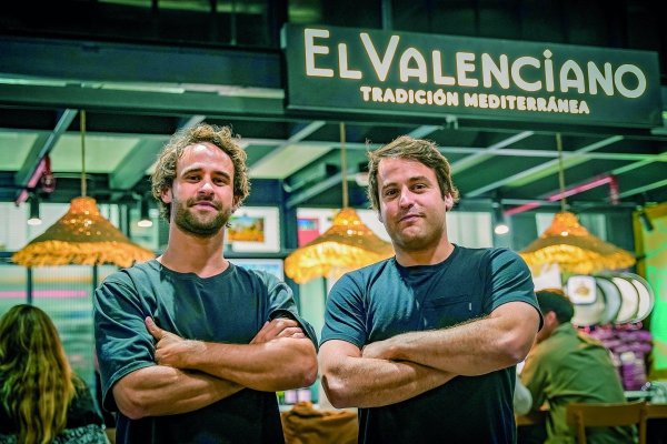 <p>La ruta de la dupla chilena-española detrás del restaurante El Valenciano</p>