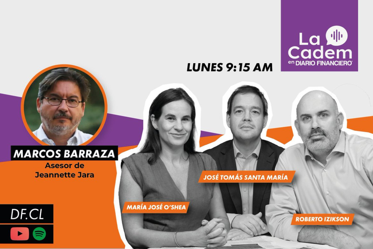 🎙️ La Cadem en DF | Marcos Barraza, asesor de Jara: los desafíos de la candidata oficialista en la carrera hacia La Moneda