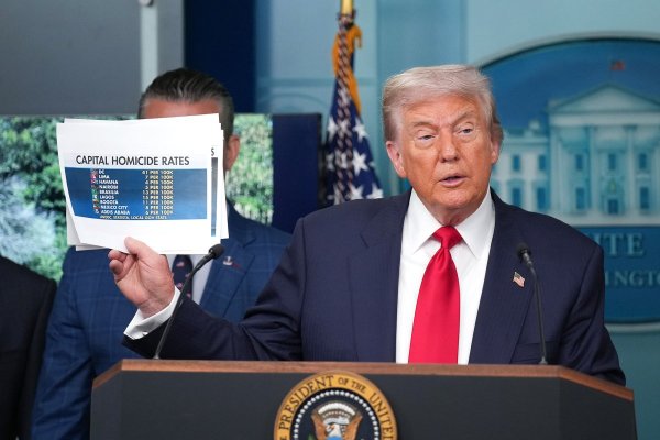 <p>Trump despliega a la Guardia Nacional en Washington DC y asume el control de la policía en la capital de EEUU</p>