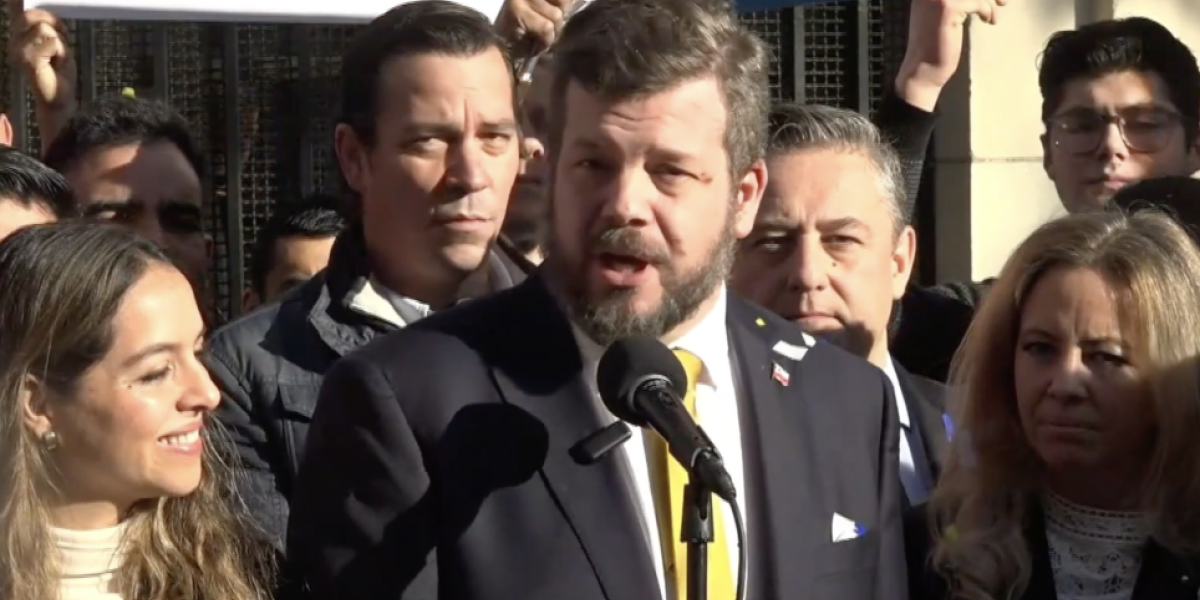 <p>Ahora en DF | Johannes Kaiser inscribe su candidatura presidencial en el Servel</p>