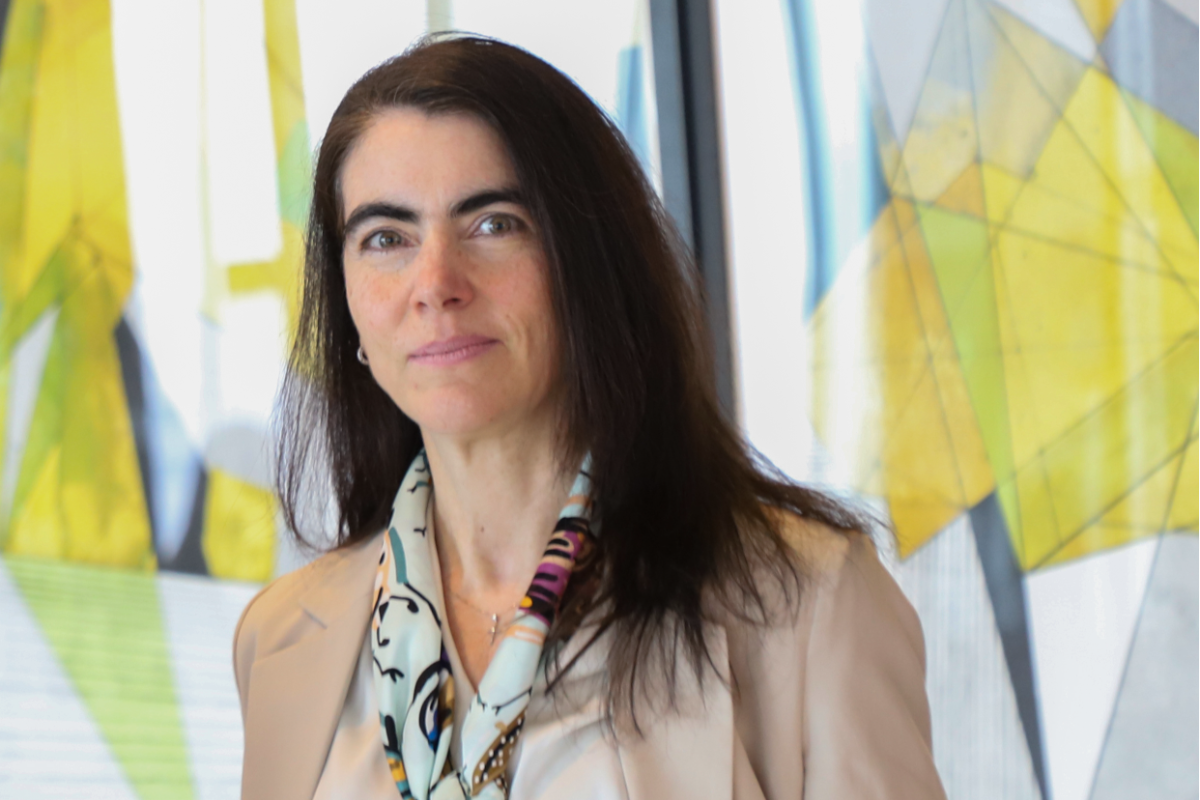 <p>La portfolio manager inmobiliaria de Toesca, Pilar Quintas. Foto: Julio Castro</p>