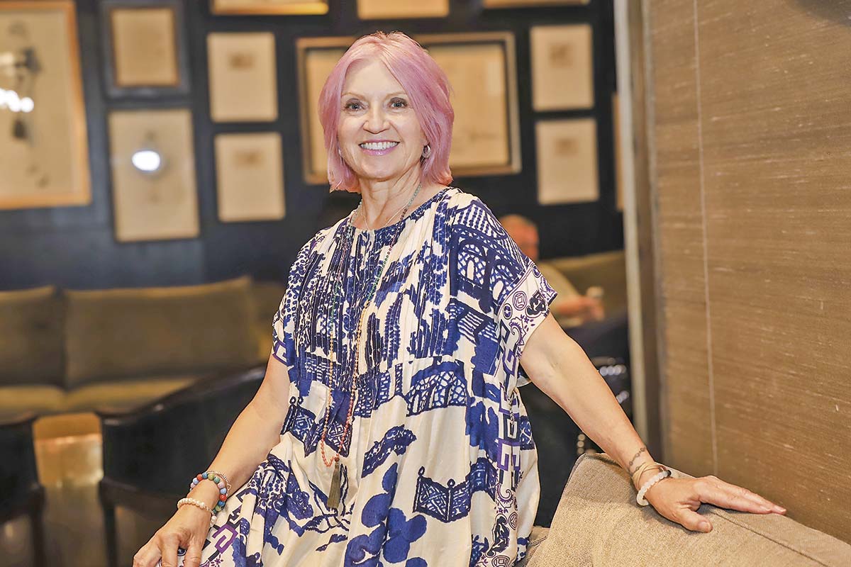 <p>Rowena Bird, cofundadora de Lush. Foto: Julio Castro</p>