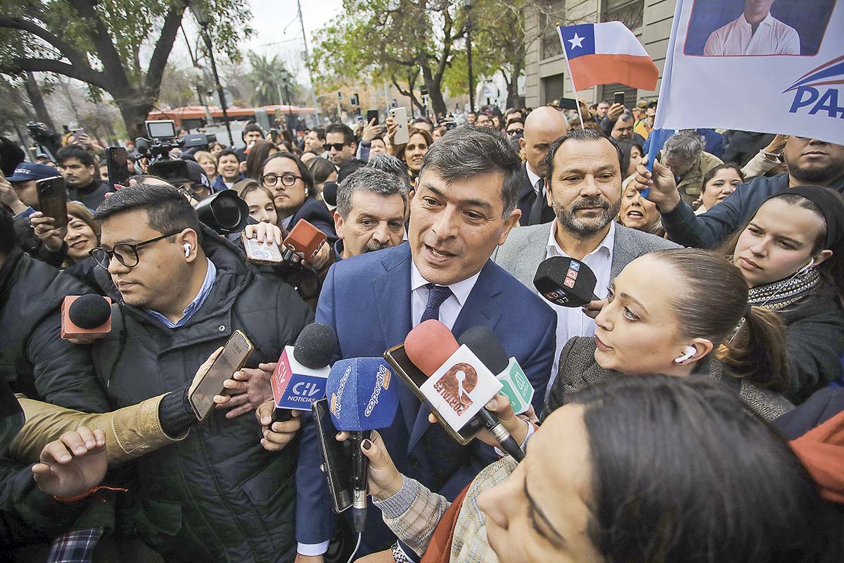 <p>Franco Parisi, candidato presidencial del PDG. Foto: Aton</p>