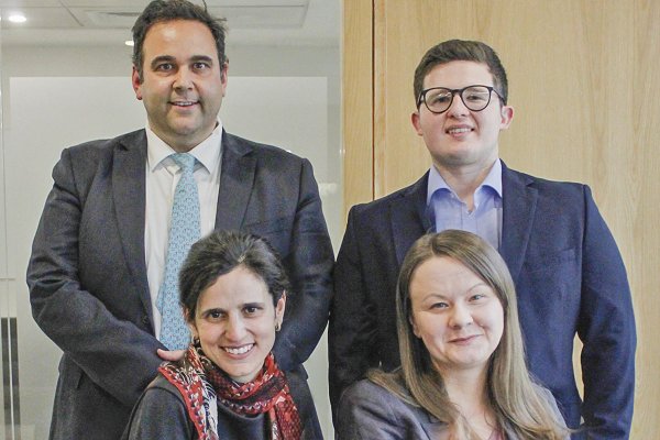 <p>De izquierda a derecha: Nicólas Ulloa, José Tomás Valdivieso, Adriana Zaidan y Urszula Cylwik. Foto: Pablina Salinas</p>