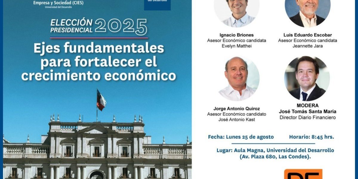 <p>DF Live | Revive el seminario Presidenciales 2025: Ejes fundamentales para fortalecer el crecimiento económico</p>