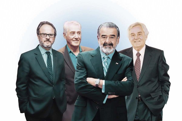 <p>Bernardo Larraín Matte. Julio Ponce. Andrónico Luksic. Roberto Angelini.</p>