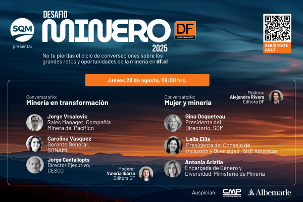 <p>DF Live | Desafío Minero 2025: Reflexiones para el Futuro de la Industria</p>
