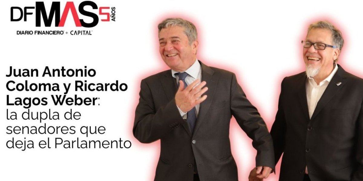 <p>DF MAS | Juan Antonio Coloma y Ricardo Lagos Weber: la dupla de senadores que deja el Parlamento</p>