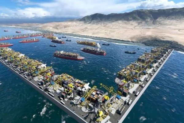 Entre cifras dudosas y trabas administrativas, el polémico puerto peruano de Corío no logra despegar
