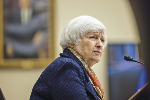 <p>En 2018, Janet Yellen dejó la Fed y renunció a la opción de una segunda presidencia, en medio de los ataques de Trump en su primer mandato. Foto: Bloomberg</p>