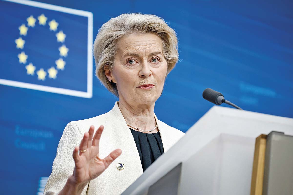<p>La Comisión Europea, presidida por Úrsula von der Leyen, ha conducido la negociación del bloque con la administración Trump. Foto: Bloomberg</p>