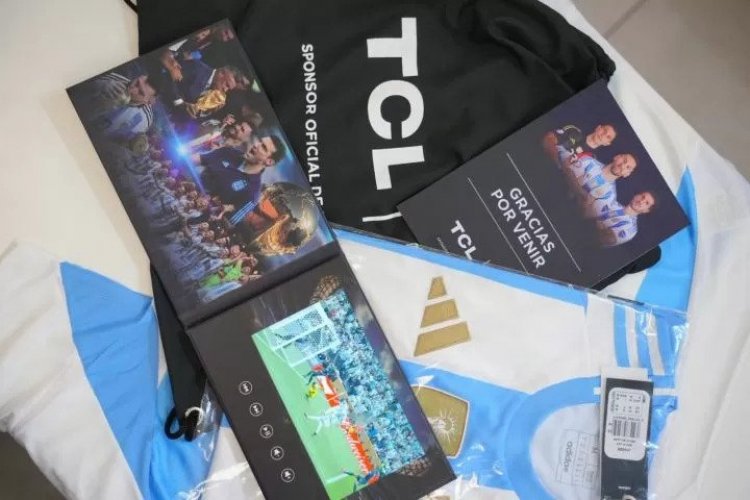 <p>China TCL se mete de lleno al fútbol argentino y se convierte en sponsor de la selección nacional</p>