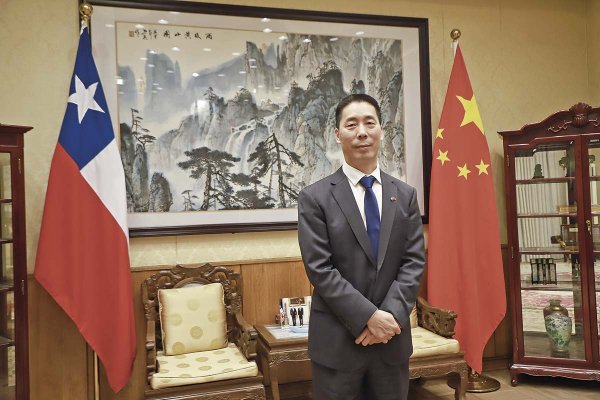 <p>Niu Qingbao, embajador de China en Chile. Foto: Julio Castro</p>