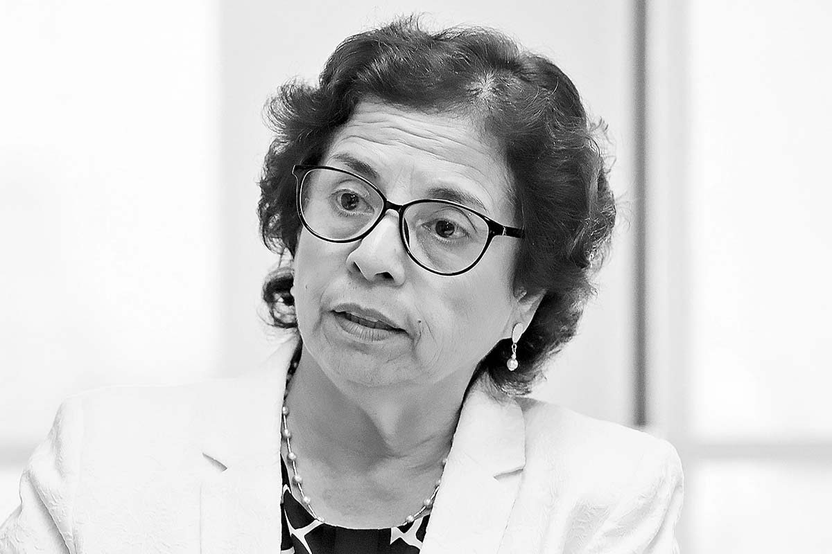 <p>Aurora Williams, ministra de Minería. Foto: Jonathan Duran</p>