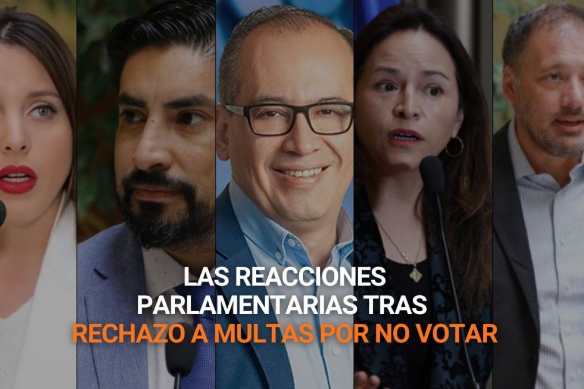 <p>Ahora en DF | Las reacciones parlamentarias tras rechazo a multas por no votar</p>