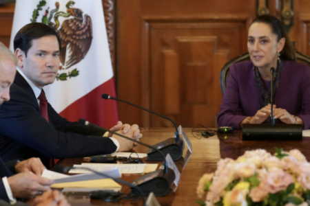 <p>Marco Rubio y Claudia Sheinbaum reafirman cooperación en materia de seguridad de EEUU y México</p>
