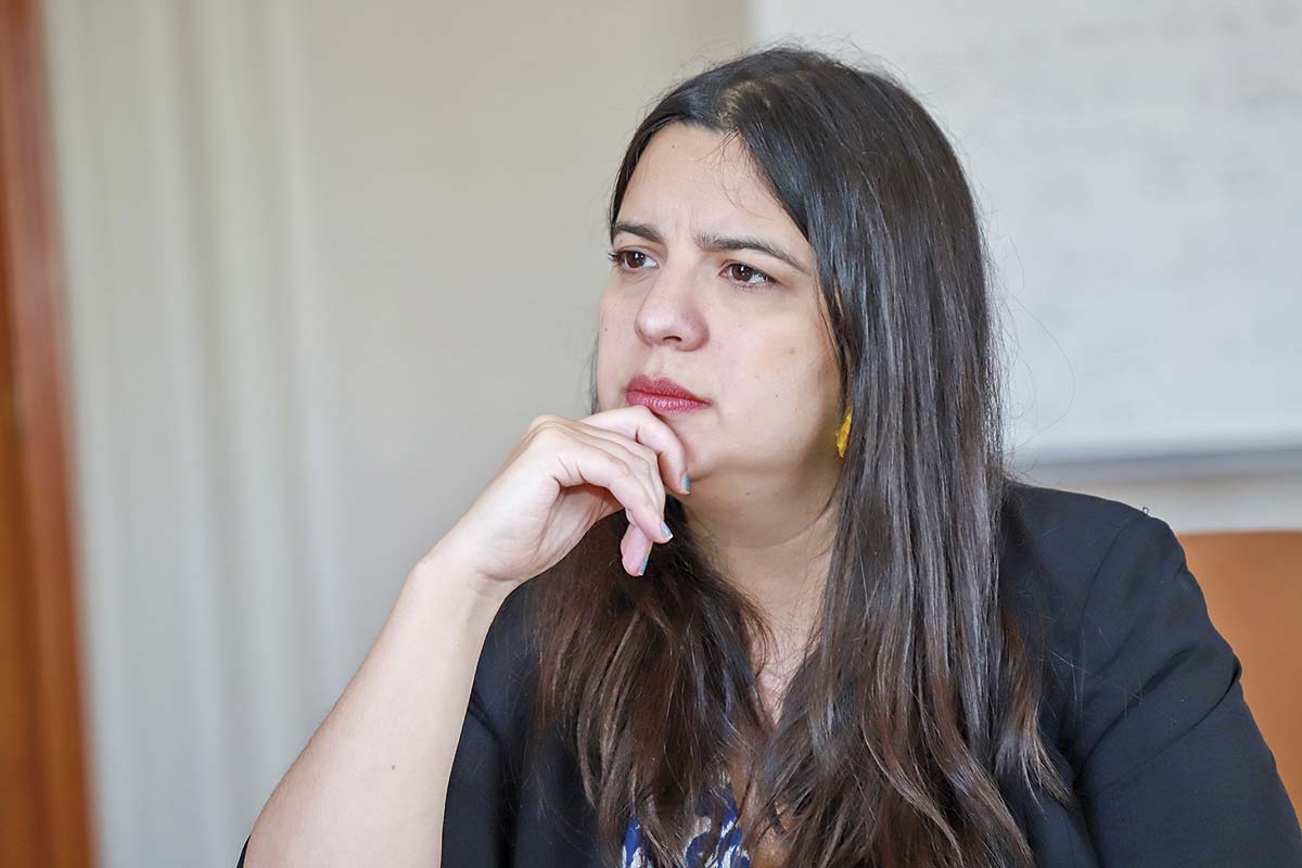 <p>Javiera Martínez, directora de Presupuestos. Foto: Julio Castro</p>