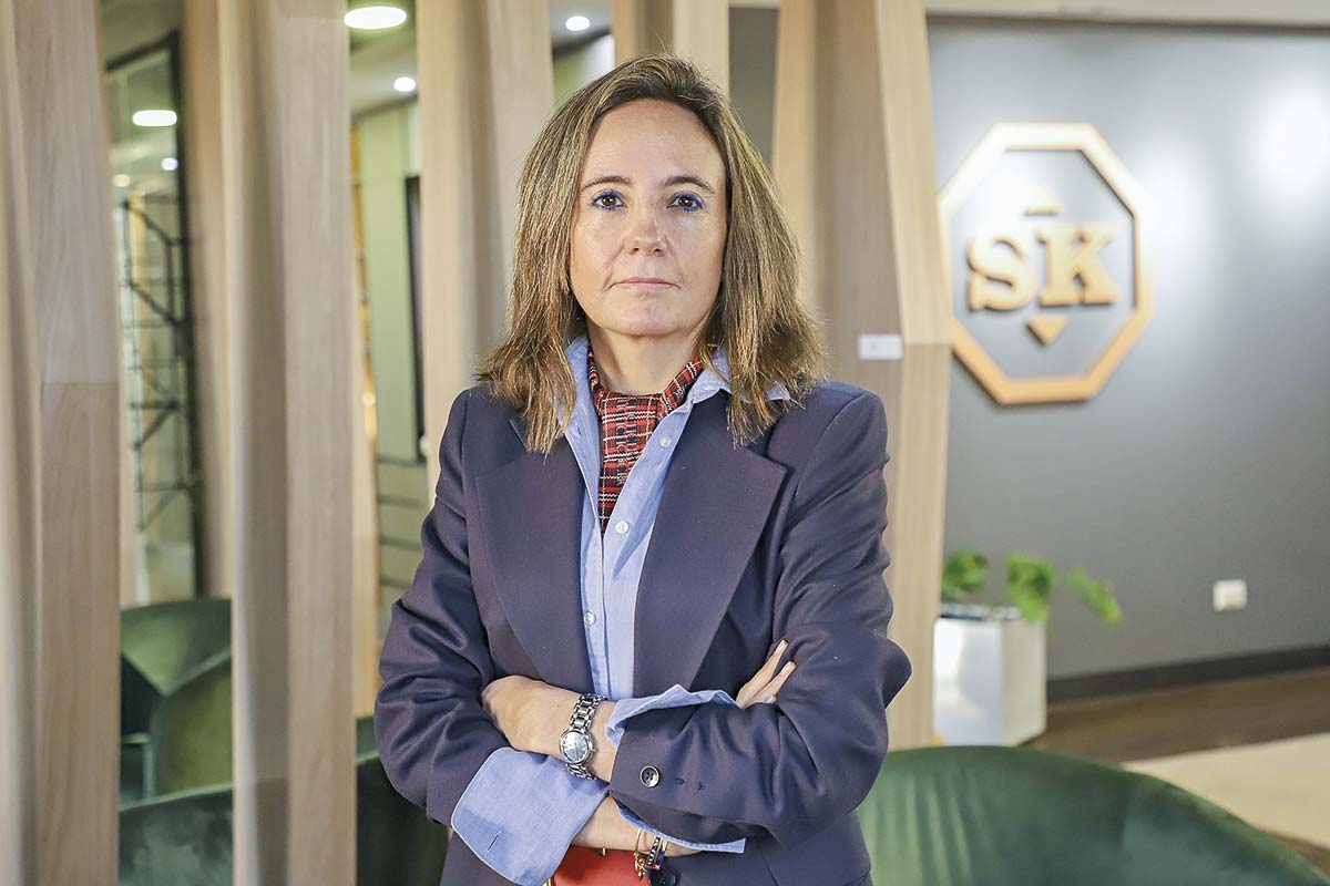 <p>Gerenta general SKIC, Caroline Vender. Foto: Julio Castro</p>